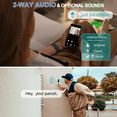 2K Wireless Video Doorbell with Chime, AI Human Detection, 2-Way Talk, Voice Changer, Night Vision, Weatherproof, SD/Cloud Storage, No Monthly Fee