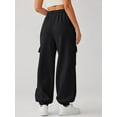 SOMER Womens Sweatpants Cargo Pants Joggers High Waisted Pants Jogging Running Casual Lounge Pants with Pockets
