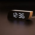 EvoFine Digital Alarm Clock, Large LED Display, Adjustable Brightness, Night Mood Function