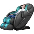 Full Body Massage Chair,Shiatsu Recliner with Zero Gravity,Bluetooth, Heat Therapy, Black