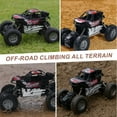 Remote Control Car, Rc Cars for Boys Age 6-8, 1:20 Scale off Road Car Toy with Rechargeable Batteries, Remote Control Monster Truck, Red