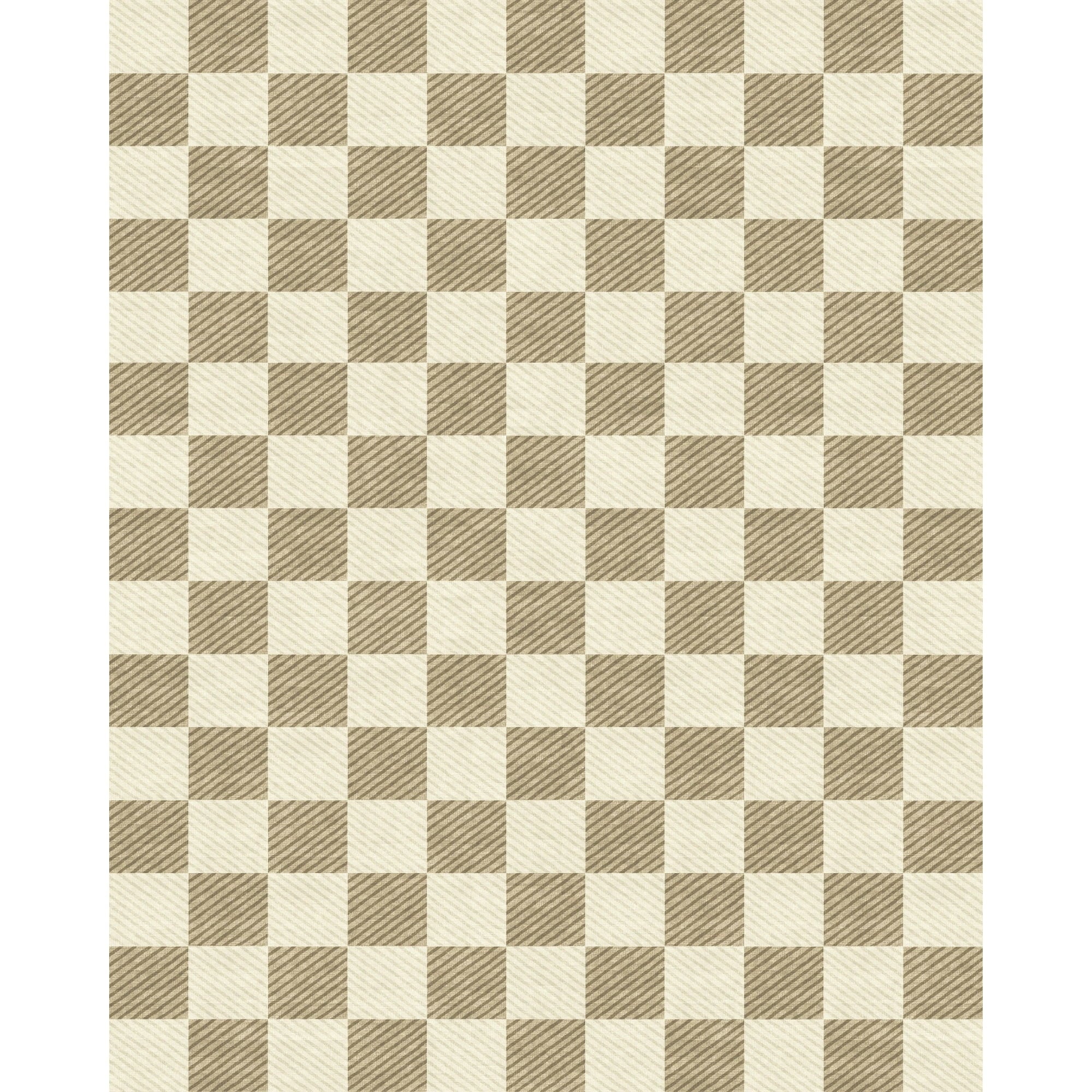 WIPONKEN 8x10 Checkered Area Rug Non-Slip Farmhouse Washable Carpet for Entryway, Bedroom, Living Room, Kitchen, Bathroom Soft Indoor Door Mat