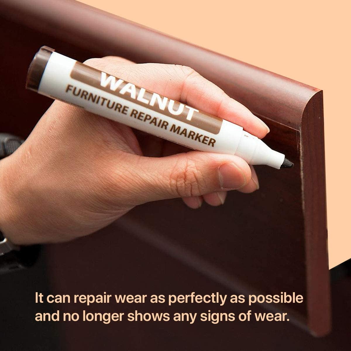 Furniture Repair Kits 17PCS Wood Markers Wax Sticks, For Stains, Scratches, Wood Floors, Tables, Desks, Carpenters, Bedposts, Touch Ups, And Cover Ups