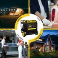 Aceup Energy 4500 Watt Open Frame Gasoline Inverter Generator with Wheels, Gas Generator 4000W RV-Ready, EPA Compliant