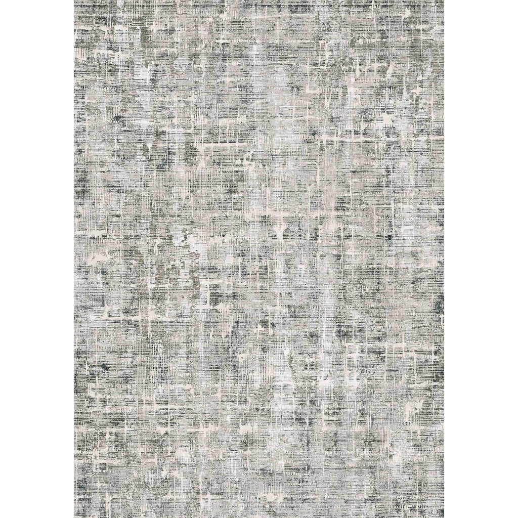 WIPONKEN 8x10 Area Rug for Living Room and Bedroom, Washable Modern Abstract Low-Pile Mat with Non-Slip Backing