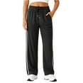 WQD Womens Yoga Sweatpants Joggers Wide Leg High Waisted Lounge Pants Comfy Workout Loose Pants with Pockets