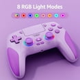 Wireless RGB Controller Compatible with P5/P5 Pro/P5 Slim with Dual Vibration & Six-Axis Sensor