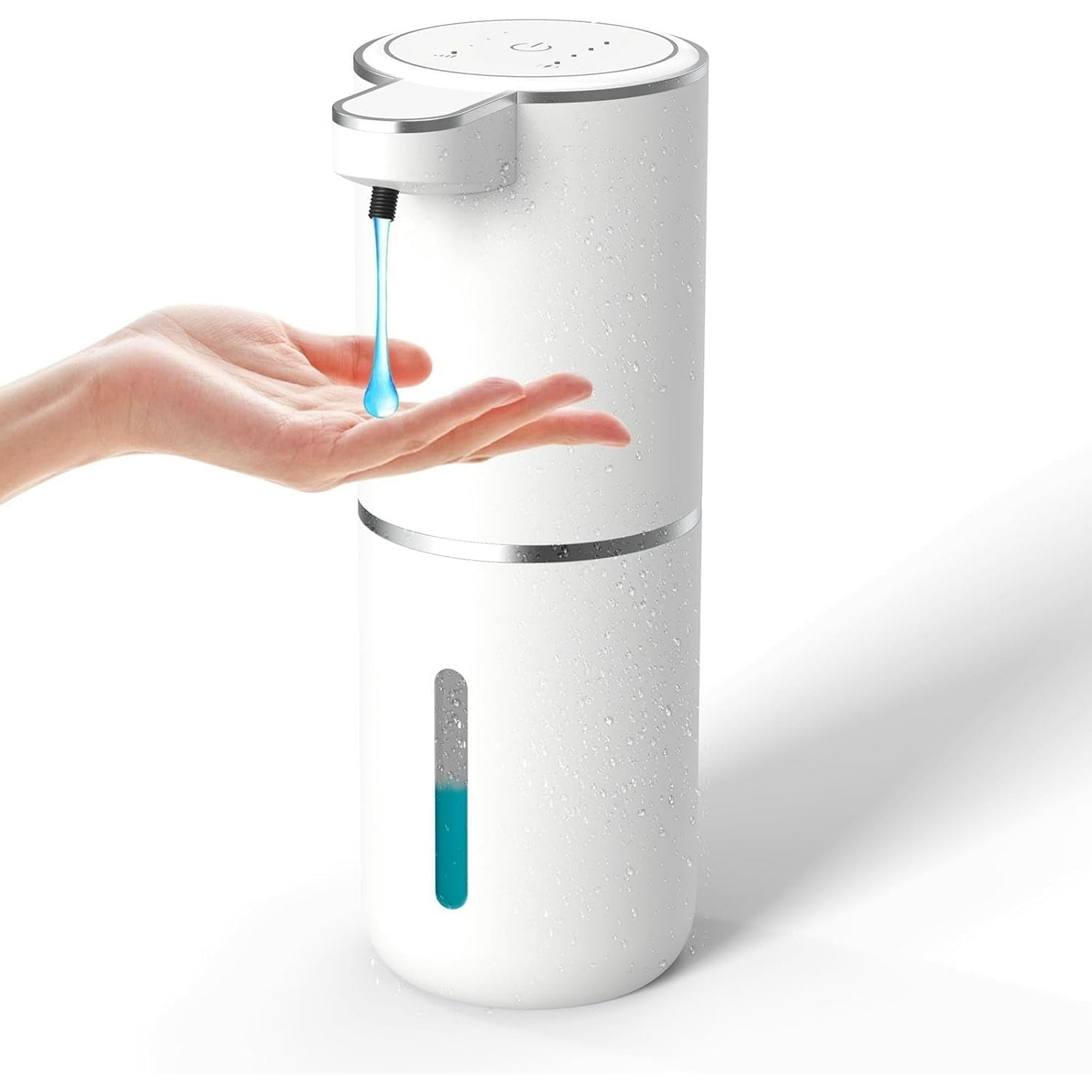 EvoFine Automatic Liquid Soap Dispenser,Touchless Hand Soap Dispenser 400ml USB Rechargeable Dispenser Electric