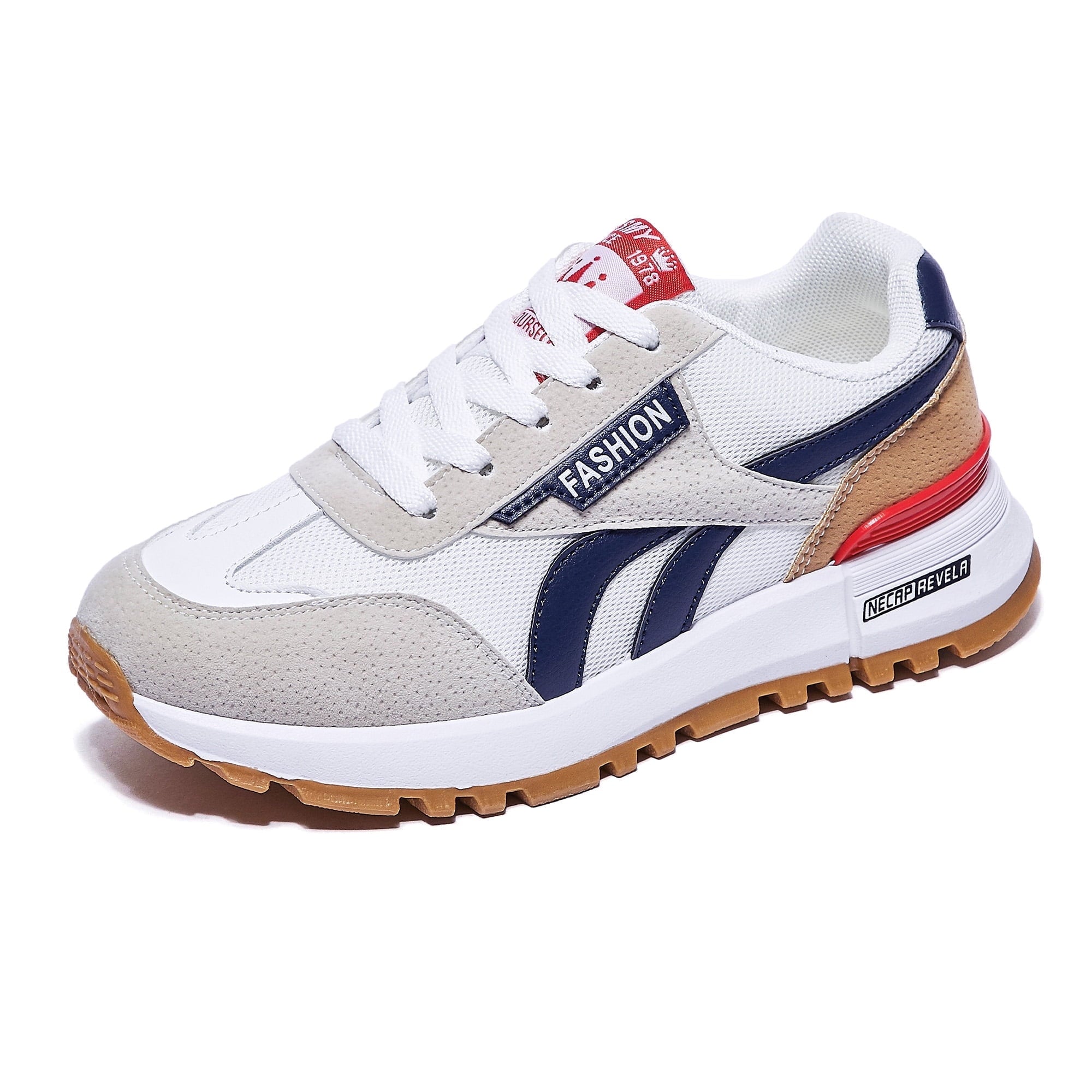 Elecsop Slip-on Sneakers for Women Couple Lightweight Breathable Running Shoes for Women with Non-Slip Cushioning Sole, Soft Insole, Comfortable Platform Casual Shoes for Walking Running