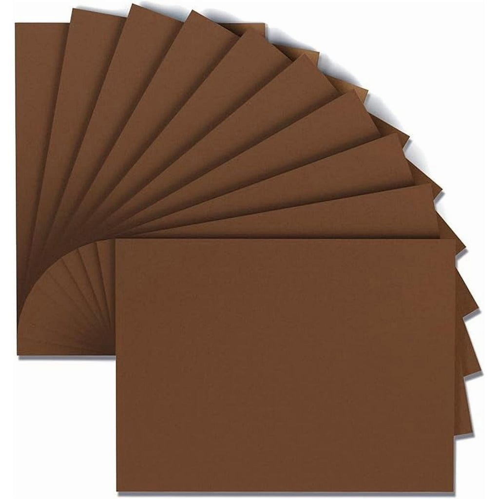 10 PC Brown Eva Foam Sheets Crafts 9x12 Inch 2mm Halloween Craft Foam Paper for Party Preschoolers Classroom Decor Scrapbooking DIY Cosplay(10 Sheets)