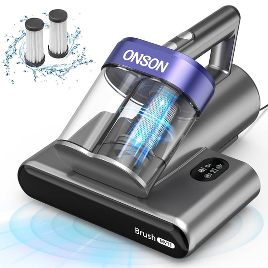 ONSON 16Kpa Mattress Vacuum Cleaner for Bed,White