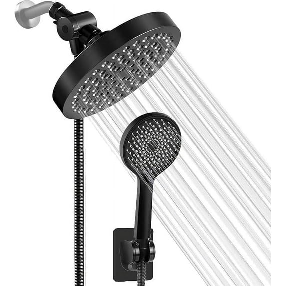 DnxnIaIfy Shower Head, High Pressure Rain ShowerHead, Handheld ShowerHeads Combo with 60" Hose for bathroom