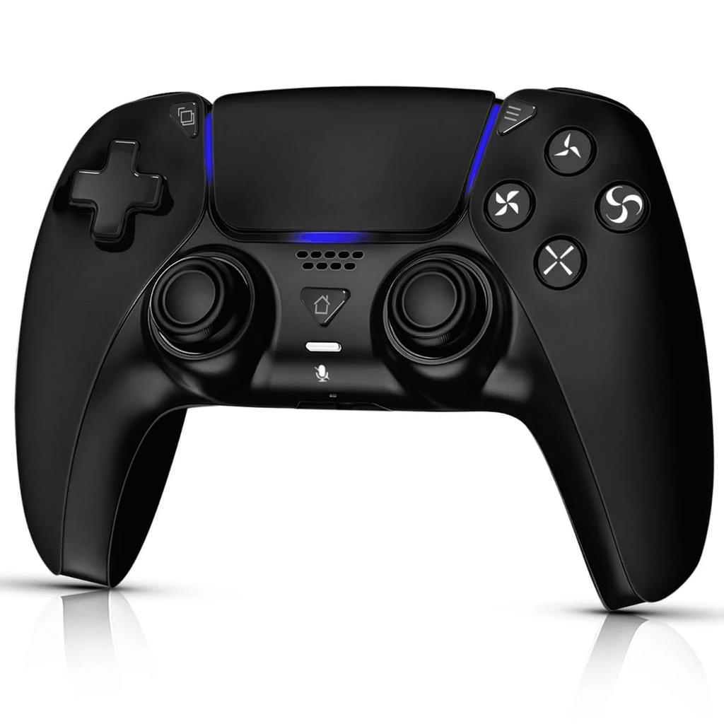 Wireless Controller Compatible for P5, Bluetooth 5.0 with 1000mAh Battery, Dual Vibration, 6-Axis Motion Control, USB-C Charging, Gamepad Compatible with P5/Windows PC
