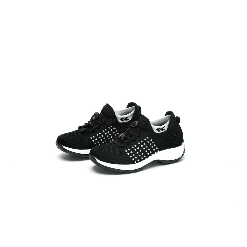 Womens Slip on Shoes Orthopedic Comfort Breathable Walking Casual Shoes for Women with Arch Support, Ladies Bungee Thick Bottom Athletic Sneakers