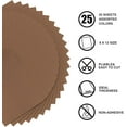 25 Pack 9 x 12 Inch Brown Foam Sheets Crafts, 2mm Thick Halloween Foam Papers Set, for Crafting,DIY,Classroom, Scrapbooking, Birthday Party Card Making