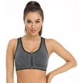WQD 2 Pack Yoga Sports Bras for Women High Impact Padded Wirefree Seamless Support for Yoga Running Training Gym Workouts