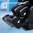 MassaMAX 2025 4D Massage Chair, Zero Gravity Full Body Yoga Stretch Massage, with Calf & Lower Back Heating,Bluetooth, Black