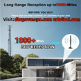 TV Antennas for Smart TV Indoor HD Digital New Antenna Long Range Reception Outdoor with Amplifier Signal Booster for Local Channels Supports 4K 1000+Mile range for Free Channels